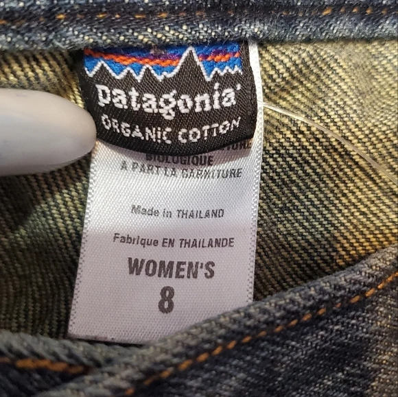 Patagonia Women's Organic Cotton Straight Leg Jeans 8 - Picture 9 of 10
